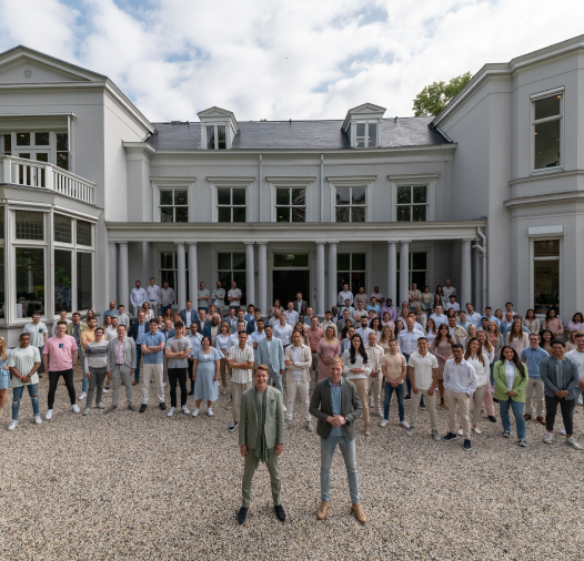 JEX Groepsfoto op de Honingerdijk