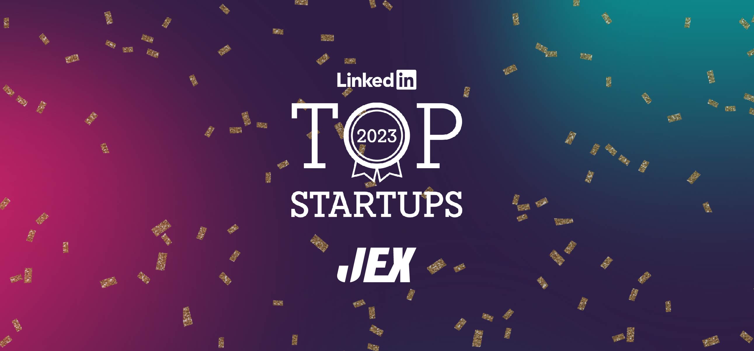 JEX gestegen naar 2e plek in LinkedIn Top 10 Startups 2023