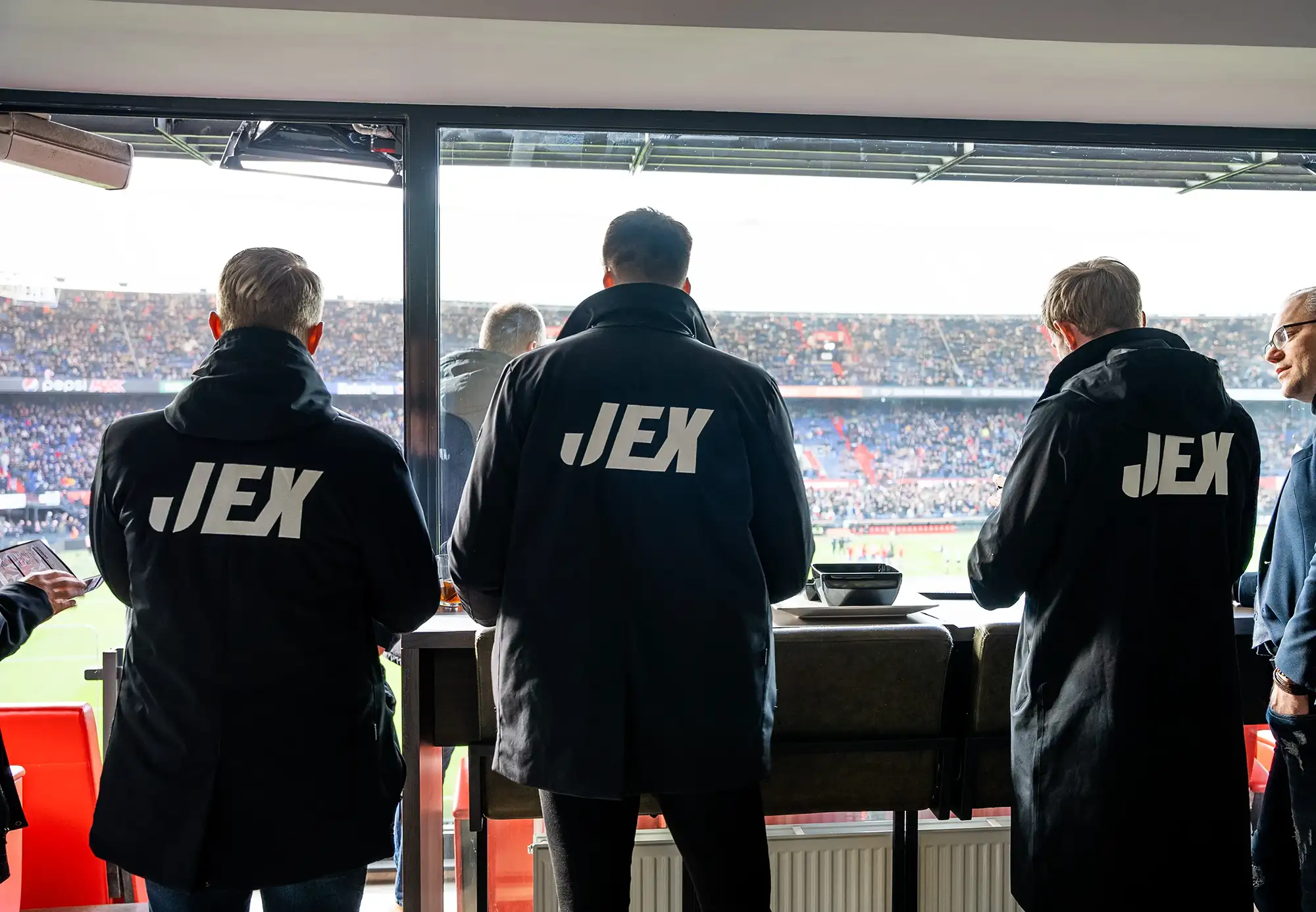 JEX stopt als Official Training Partner van Feyenoord